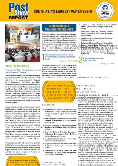 2009 post show cover